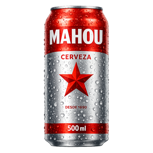 CERVEZA MAHOU LATA 500CC