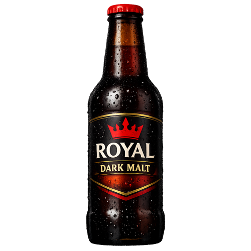 PY Cerveza Royal Dark Malt botella 355 cc PY