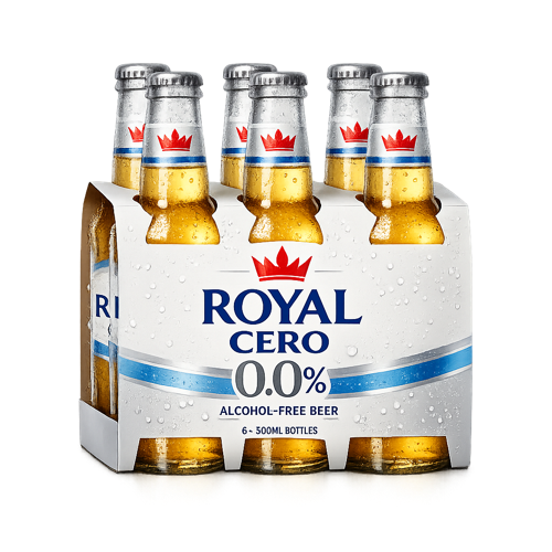 SIX PACK X 6 ROYAL CERO BOT. 330 ML