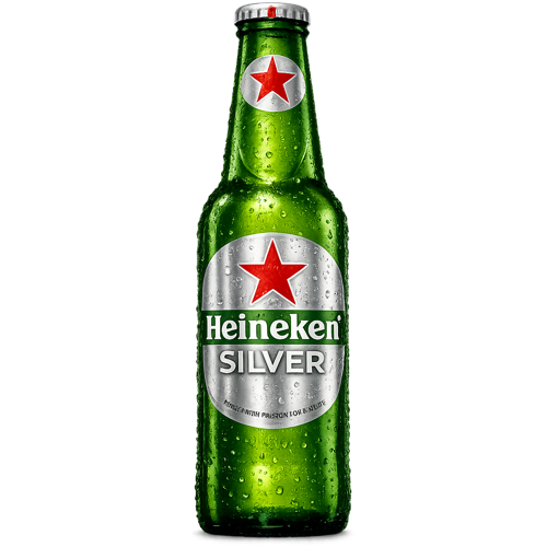 CERVEZA HEINEKEN SILVER BOTELLA 330 CC