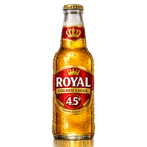 ROYAL GOLDEN LAGER 4.5° 355CC