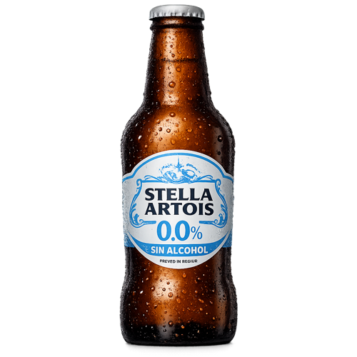 CERVEZA STELLA  ARTOIS SIN ALCOHOL BOT. 330 CC