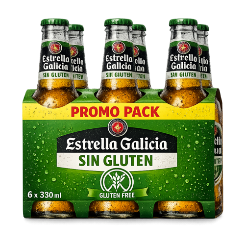 PROMO ESTRELLA GALICIA SIN GLUTEN X6