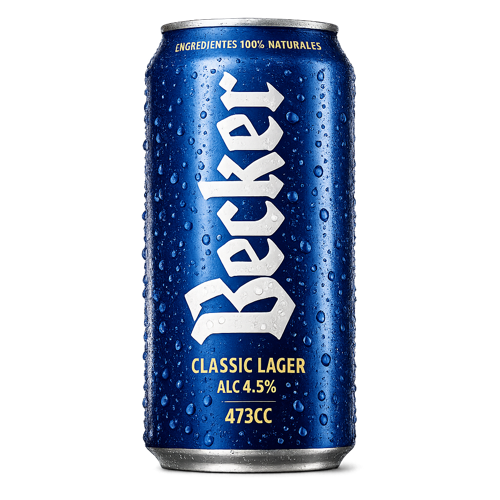 CEERVEZA BECKER LATA 473 CC