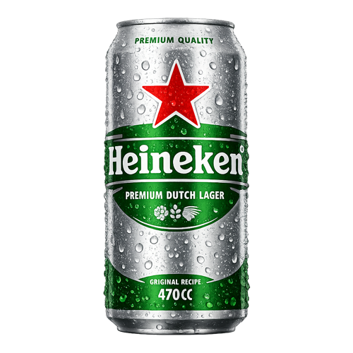 CERVEZA HEINEKEN LATA 470CC